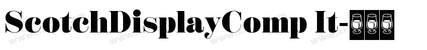 ScotchDisplayComp It字体转换